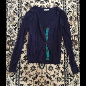 Navy Blue Cardigan
